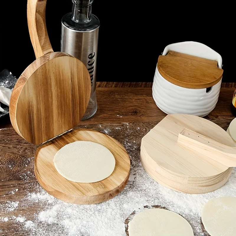 Kitchen Roller Baking - 1pc wooden manual dough roller, corn