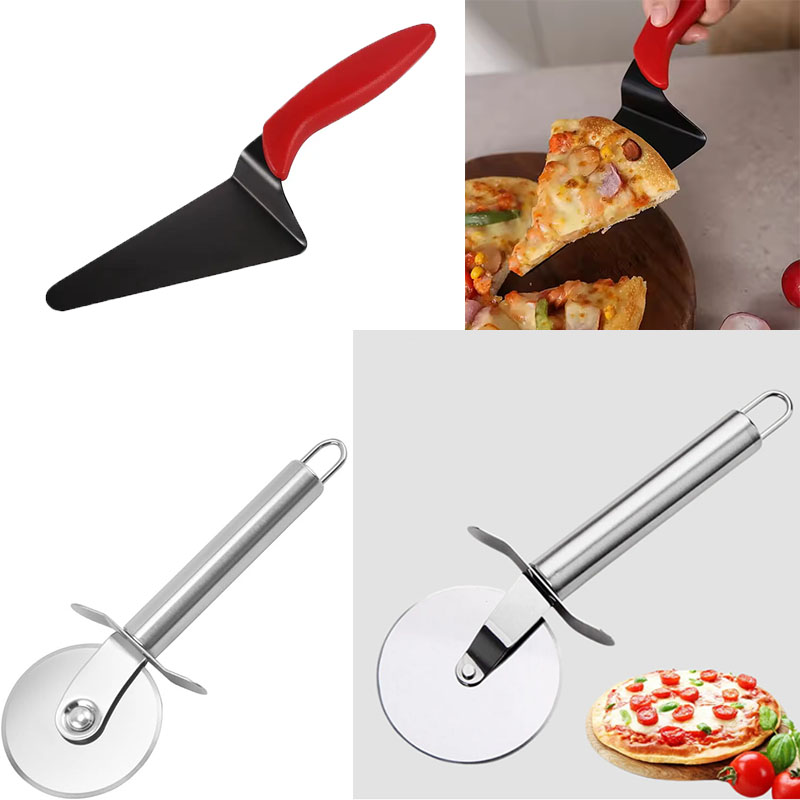 Stainless Steel Pizza Cutter W - Baking Kitchen Set review and price