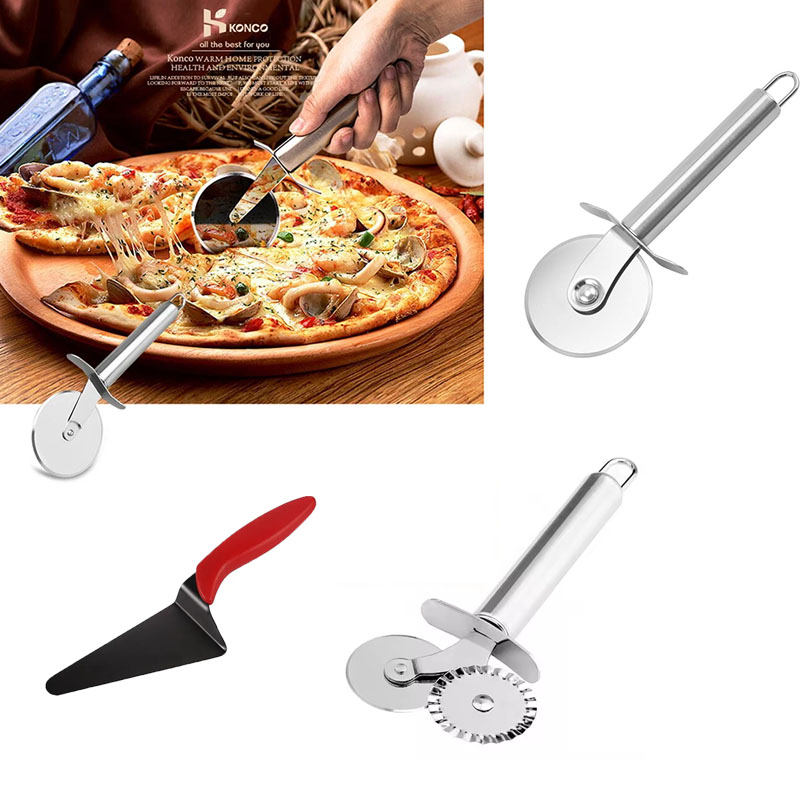 Stainless Steel Pizza Cutter W - Baking Kitchen Set review and price