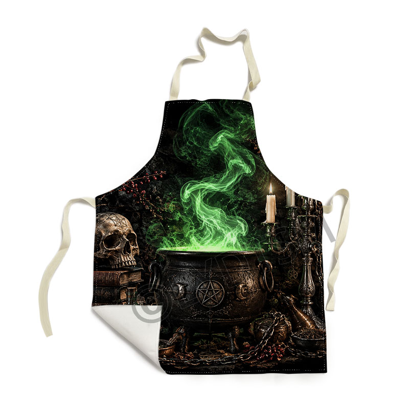 Gothic Witch Occult Apron Snak - Kitchen Witch Baking review and price