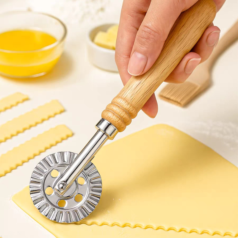 Pastry Wheel Cutter Round Pizz - Kitchen Roller Baking review and price